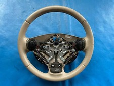 Rover 75 // MG ZT Sandstone Leather Steering Wheel (Part #: QTB001280SCD TL)