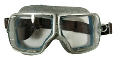 Original Soviet Russian Pilot Flying Aviator Tankman Moto Goggles WWII USSR Made