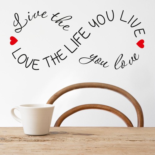 Love the life - love, wall