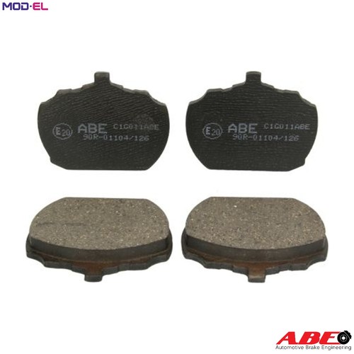Brake pad set - brake, disc
