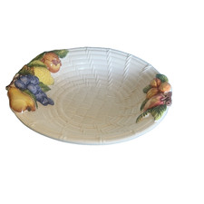 Casa Pupo  Serving Plate Ceramic Fruit Patten