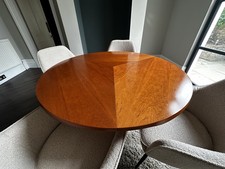 Stunning Skovby SM32 Dining Table & 4 Dolly Boucle Accent Chairs