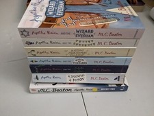 7 x MC Beaton Books - Agatha