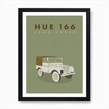 Hue 166 Landrover Art Print