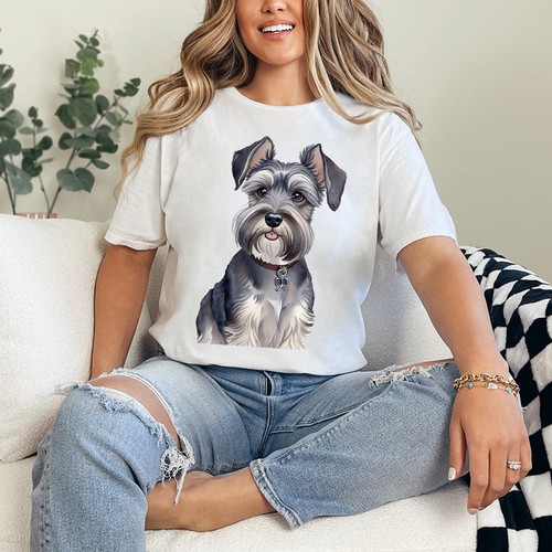 Miniature schnauzer dog womens - miniature,