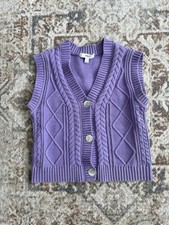 M&S Cable Knit Button Down