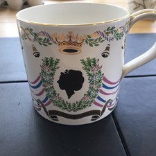 WEDGWOOD PRINCESS ANNE CAPT MARK PHILLIPS MARRIAGE LARGE MUG 1973 RICHARD GUYATT