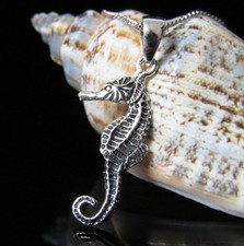 925 Sterling Silver Seahorse