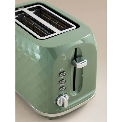 Slice toaster green - 2-slice,
