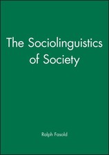 The Sociolinguistics of Society (Paperback) - FREE Shipping