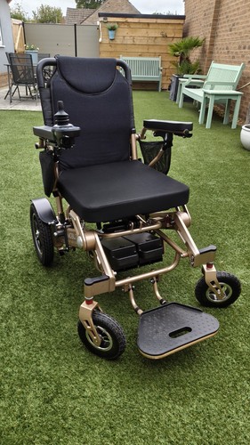 Long range folding powerchair - folding,