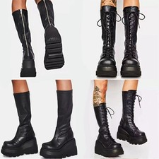 Women Boots Casual Platform