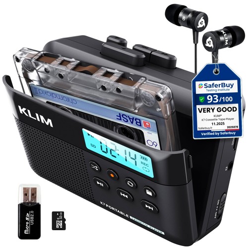 Klim cassette tape player - tape,