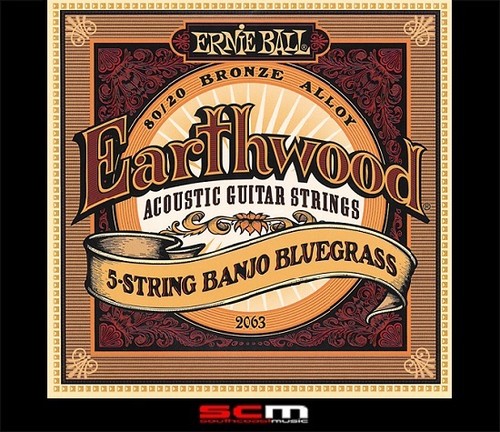 Ernie ball 2063 banjo strings - banjo,