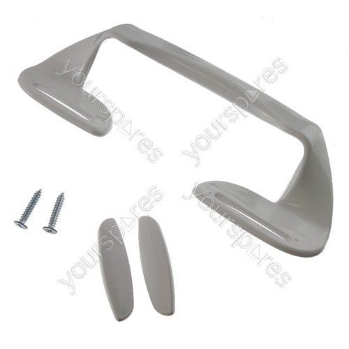 Universal white plastic fridge - plastic,
