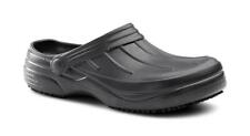 Clog with Rubber sole anti-slip cushioned wide fit PU washable upper slip-on