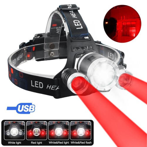 Rechargeable red white led - rechargeable, red+white