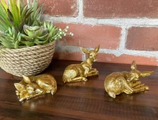 Deer Sculpture Set 3 Fawn