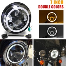 Led motorcycle headlight - led, 7"
