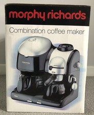 Morphy Richards Combination Coffee Maker Filter Espresso Cappuccino 47490 BNIB