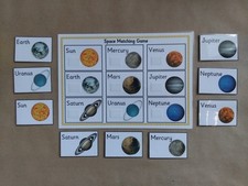 Space Matching Game, Solar