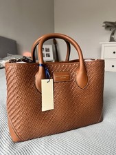 Aspinal of London Tan Woven