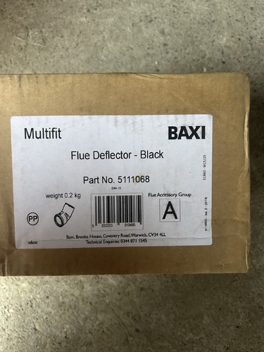 Baxi 5111068 flue deflector - flue, in