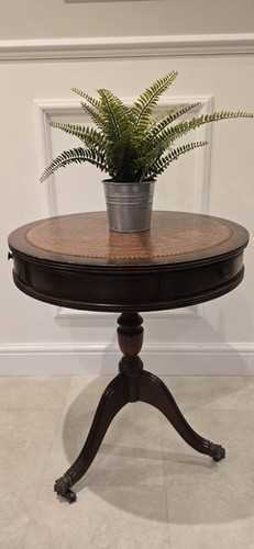Antique regency mahogany - antique, drum