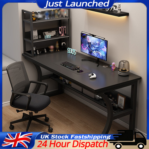Office computer desk with - office,