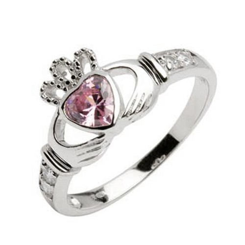 Sterling silver claddagh ring - claddagh,