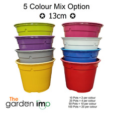 Plastic Plant Pots 13cm Round