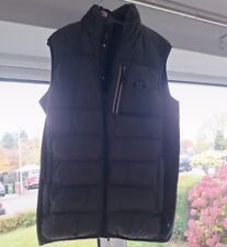 Zavetti Canada ?? Gilet Mens Sleeveless Padded Winter Bodywarmer Black Size S