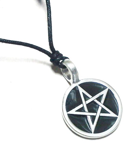 Pentagram pewter metal - pentagram,