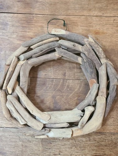 Handmade driftwood wreath - handmade,