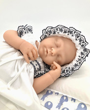 Full Body Silicone Baby Leia by Jennie Lee has Armatures and Drink/Wet system