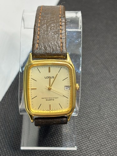 Vintage lorus gold tone - lorus,