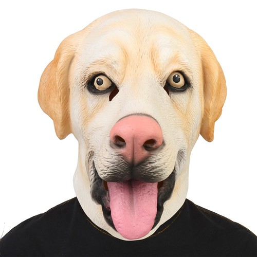 Funny dog full head mask - dog,