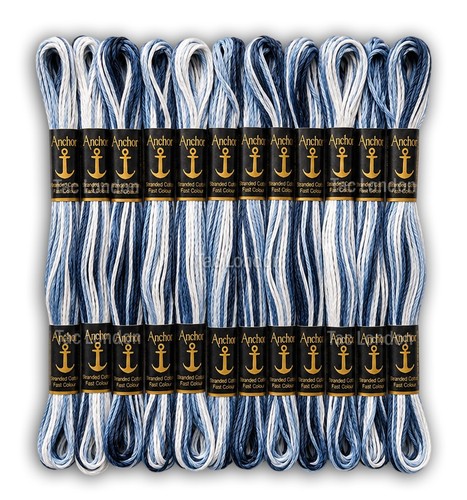 Anchor stranded multi colour - 6,