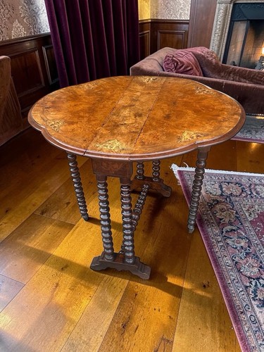 Victorian period burr walnut - victorian,