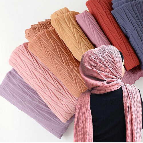 Women plain pleated chiffon - plain,