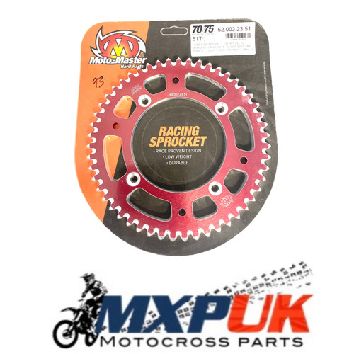 Crf150r rear sprocket 51t - rear,