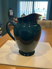 DENBY GREENWICH LARGE JUG / PITCHER STONEWARE TABLEWARE VERY GOOD 19CM TALL