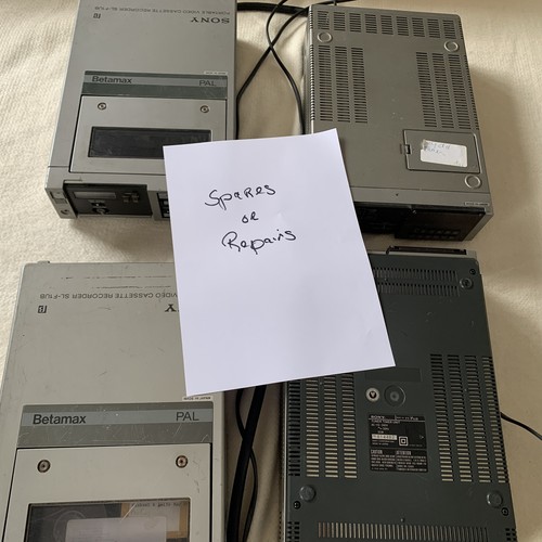 Two sony betamax video - two,
