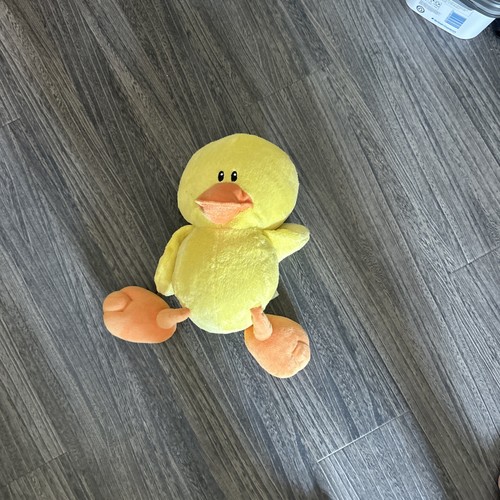 Small yellow duck soft toy - yellow,