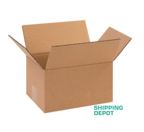 10x7x4 corrugated kraft - 10x7x4,