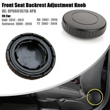 Front Seat Backrest Adjustment Knob For VW Golf Audi R8 TT 8P0881671