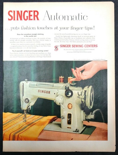 Vintage 1955 singer automatic - 1955,