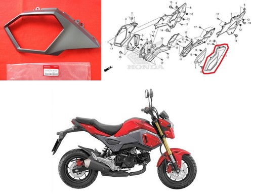 Honda msx125 front - honda,