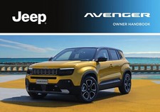 JEEP AVENGER  -Owner USER Handbook Manual -A4 or A5 SIZE - New Print ALL YEARS