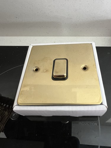 Gang polished brass light - i,